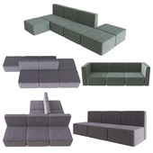 Modular sofa. Sofa modular