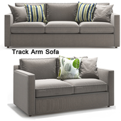 Crate & Barrel_Track Arm Sofa_Loveseat sofa