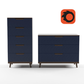 R-Home, Chests 3 and 5 drawers Scandi Collection