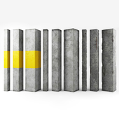 Concrete columns