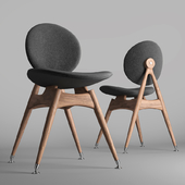 Overgaard & Dyrman Circle Dining Chair (no arms)