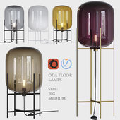 Oda floor lamps