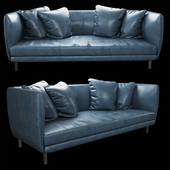 Tindra leather sofa_Uttermost