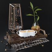 Декоративный набор с кофейными зернами