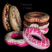 Inflatable circles Intex "Donuts"