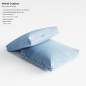 Crate & Barrel Velvet Cushion pillow