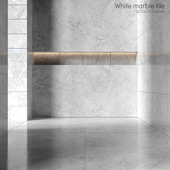 White marble tiles 2
