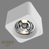 OM Накладной гипсовый светильник RODEN-light RD-252 AR-111