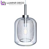 "OM" Pendant lamp Lumina Deco Bessa LDP 11337B (SL)