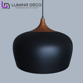"OM" Pendant lamp Lumina Deco Conci black LDP 7918-350 (BK)