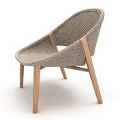 Tribu elio handwoven armchair  3d model