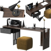 Scriba desk by Molteni & C