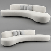 FreeForm Curved Sofa by Vladimir Kagan