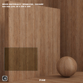 Material wood / pine (seamless) - set 70
