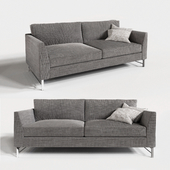 Tyson Sofa with Stainless Steel Base