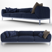 Cassina cotone sofa three seater