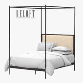 Metal canopy bed 19th c. French Iron Canopy 10006533 BLSA