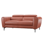 Camptown leather loveseat