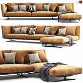 Flexform Evergreen Chaise Lounge