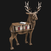 Deer Bookshelf