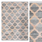 Carpet CarpetVista Kathi - Grey / Coral CVD21040