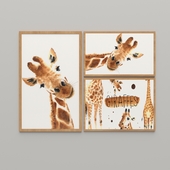 Постеры "Жирафы"