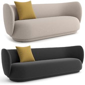 Rico Sofa 3 and 4 by seater by ferm Living