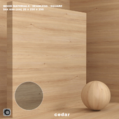 Wood / Cedar Material (Seamless) - set 75