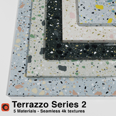 Terrazzo - Series 2 (5 Seamless Materials)