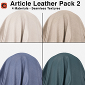 Maharam - Article Leather - Pack 2 (4 Seamless Materials)