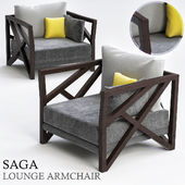 saga lounge armchair