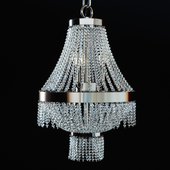 Crystal lamp Ideal Lux Augustus SP4 cromo