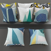 Set of decorative pillows number 1