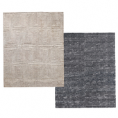 Carpet Mosaic Hand-Knotted Silk by Restoration Hardware