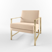 Metal Frame Upholstered Chair_Westelm