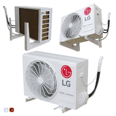 LG - P12SP (external air conditioning unit)