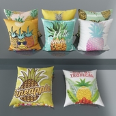 Set of throw pillows No. 5 Pineapple
