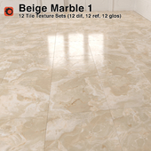Beige Marble Tiles - 1