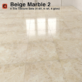 Beige Marble Tiles - 2