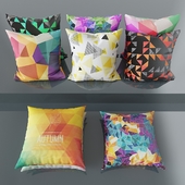 Set of decorative pillows No. 6