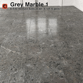 Grey Marble Tiles - 1