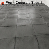 Worn Concrete Tiles - 1