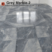 Gray Marble Tiles - 2