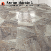 Brown Marble Tiles - 3