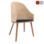 Wooden Carmen Chair