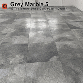 Gray Marble Tiles - 5