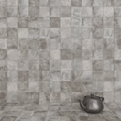 ZYX by Colorker AMAZONIA GREY tile set
