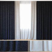 Curtains 109 | Curtains with Tulle | Backhausen | Rebbio
