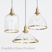 Franklin glass pendant