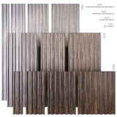 Corrugated wood panels WD5